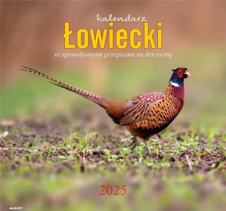 Kalendarz 2025 ścienny albumowy Łowiecki - Avanti