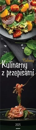 Kalendarz 2025 ścienny paskowy Kulinarny - Avanti