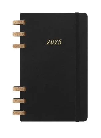 Kalendarz 2025 tygodniowy i miesięczny L BR czarny - Moleskine