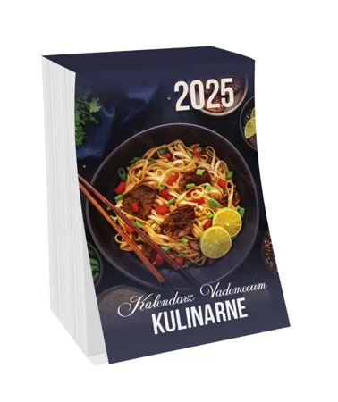 Kalendarz 2025 zdzierak Vademecum kulinarne - Kalpol