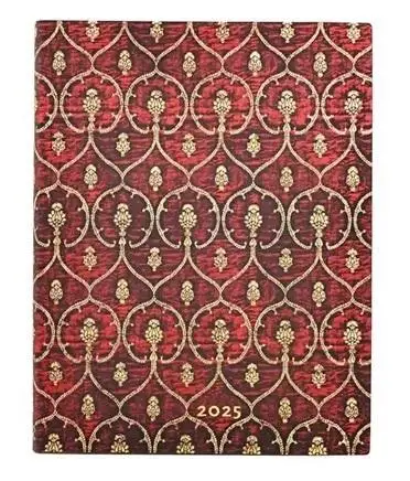 Kalendarz tygodniowy Flexi ultra 2025 Red Velvet - Paperblanks