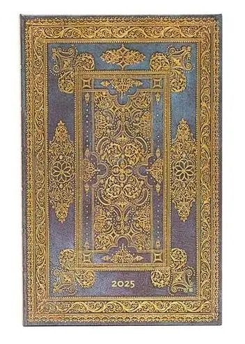 Kalendarz tygodniowy maxi 2025 Blue Luxe - Paperblanks