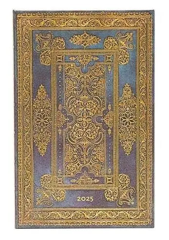 Kalendarz tygodniowy maxi 2025 Blue Luxe - Paperblanks