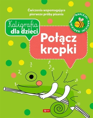 Kaligrafia dla dzieci. Połącz kropki - praca zbiorowa