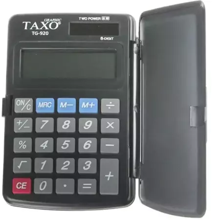 Kalkulator kieszonkowy 8-pozycyjny TG-920 czarny - Titanum