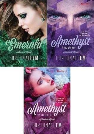 Kamienie Miami Amethyst Yes please + Of course, Sir + Emerald - Fortunate Em