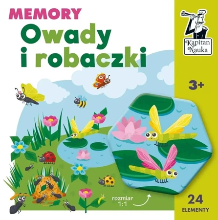 Kapitan Nauka. Owady i robaczki. Memory - Svetlana Malysheva