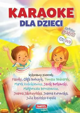 Karaoke dla dzieci + CD + dvd - Opracowanie zbiorowe