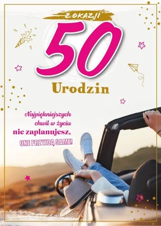 Karnet Urodziny 50 - Armin Style