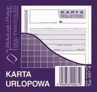 Karta urlopowa 507-6 - Michalczyk i Prokop