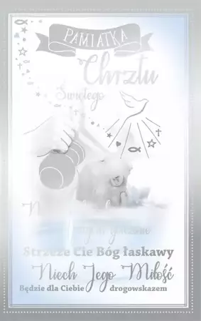 Kartka okolicznościowa Chrzest CH04 - AbCard