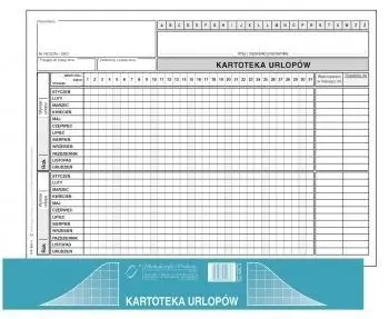 Kartoteka urlopów 525-3 - Michalczyk i Prokop