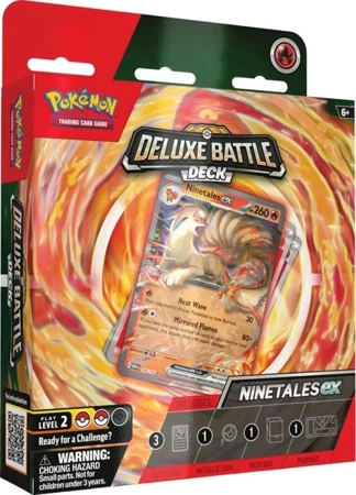 Karty Deluxe Battle Deck Ninetales ex - Pokemon TCG