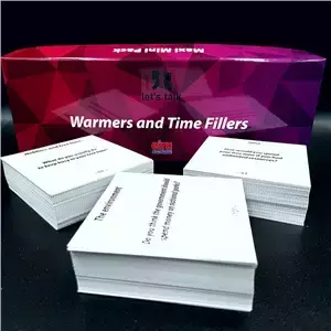 Karty Konwersacyjne. Warmers and Time Fillers