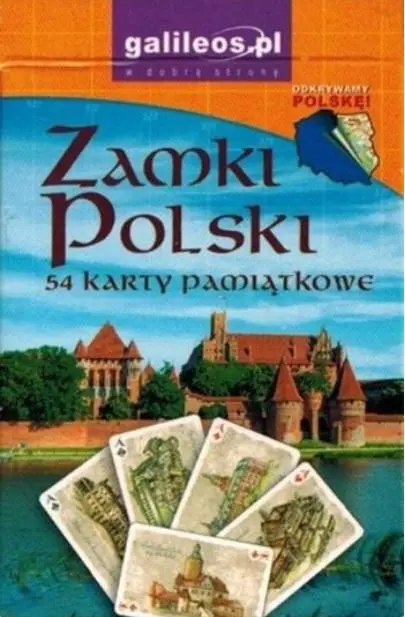 Karty pamiątkowe - Zamki Polski w.2024 - Plan