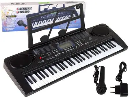 Keyboard MQ-6159 + mikrofon i bluetooth - Leantoys