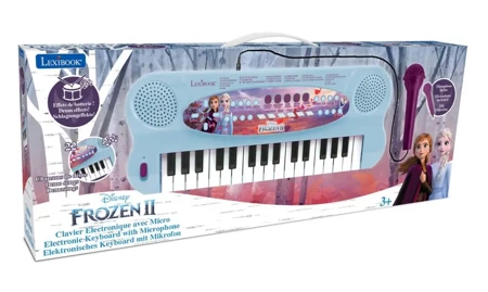 Klawiatura elektryczna Disney Frozen z mikrofonem 32 klawisze K703FZ - Lexibook