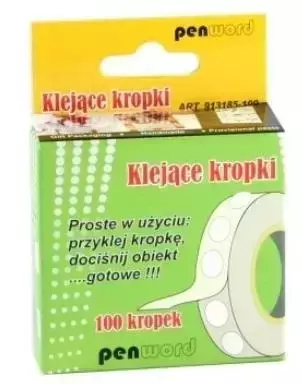 Klejące kropki 100 kropek - Penword