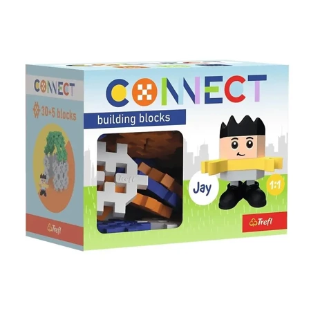 Klocki Connect - Pocket 30 Boy: Jay TREFL