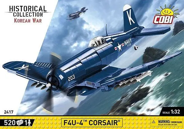 Klocki F4U-4 Corsair - Cobi Klocki