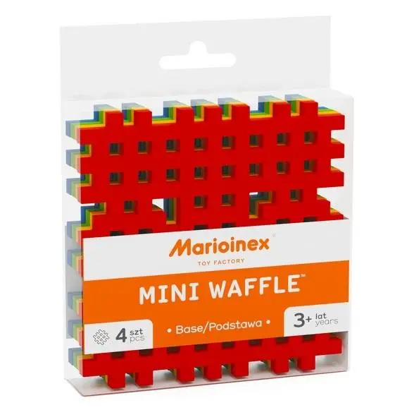 Klocki Mini Waffle Podstawa 4szt - Marioinex