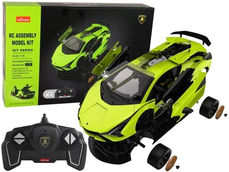 Klocki R/C 1:18 Lamborghini Sian FKP 37 Rastar - Leantoys