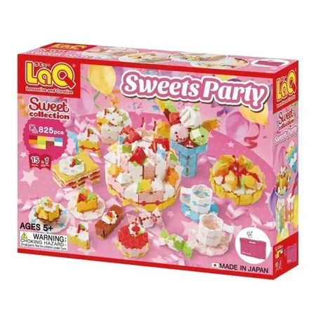 Klocki edukacyjne Sweets Party - LaQ