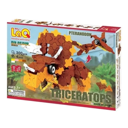 Klocki edukacyjne Triceratops&Pteranod - LaQ