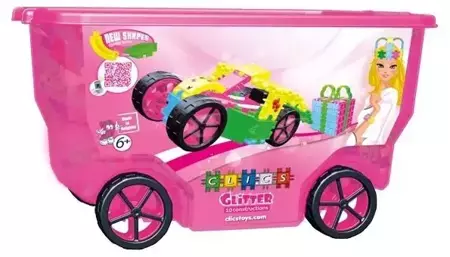 Klocki konstrukcyjne Rollerbox Glitter Nev - Clicks