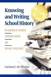 Knowing and Writing School History - De Oliveira Luciana C.