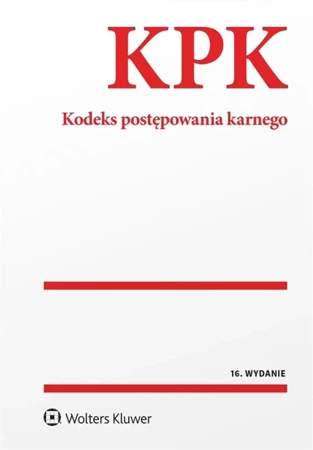 Kodeks postępowania karnego. Przepisy - praca zbiorowa