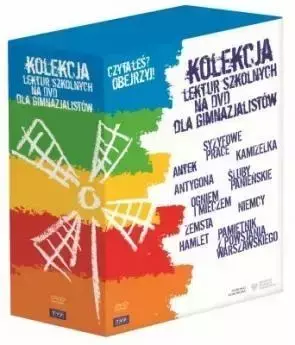 Kolekcja lektur szkolnych na DVD dla GIM - BOX - praca zbiorowa