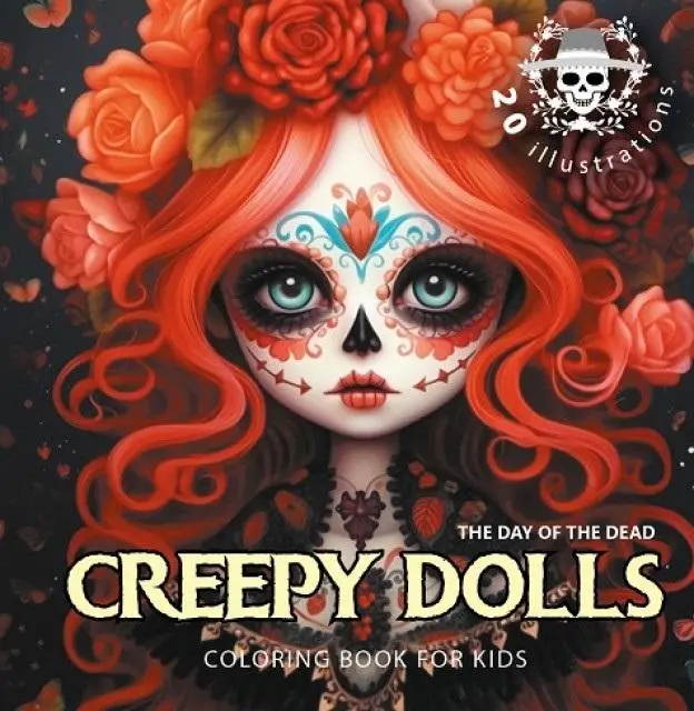 Kolorowanka 160x160 Creepy dolls Upiorne laleczki - Fresh