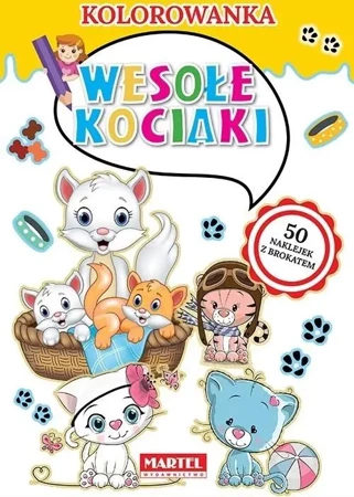 Kolorowanka. Wesołe kociaki - praca zbiorowa