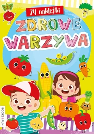 Kolorowanka. Zdrowe warzywa - praca zbiorowa