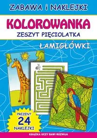 Kolorowanka Zeszyt pięciolatka - Beata Guzowska, Marta Bindek