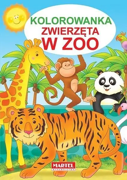 Kolorowanka. Zwierzęta w ZOO - praca zbiorowa