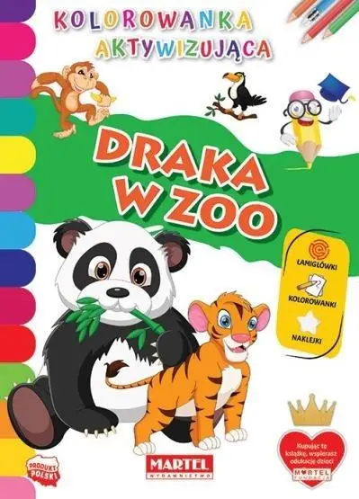 Kolorowanka aktywizująca.. Draka w ZOO - praca zbiorowa