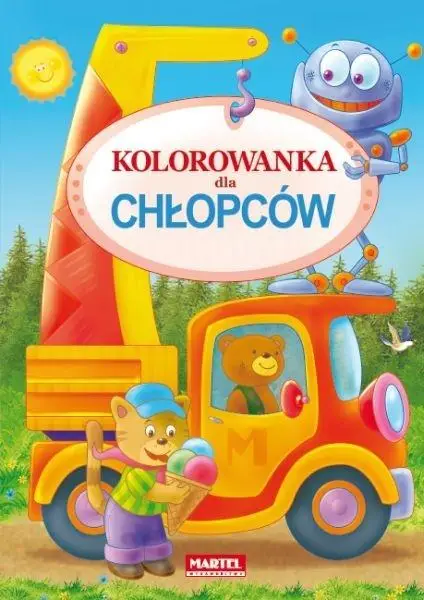 Kolorowanka dla chłopców - praca zbiorowa