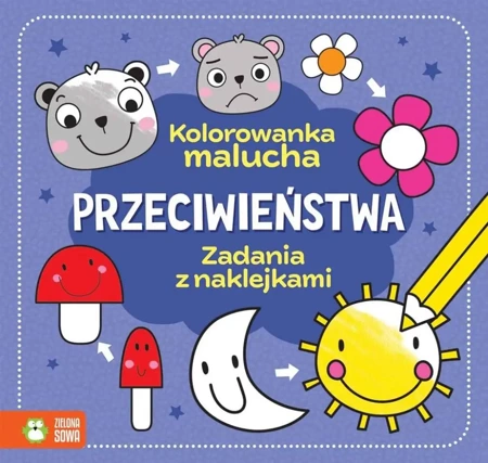 Kolorowanka malucha. Przeciwieństwa - Agnieszka Matz