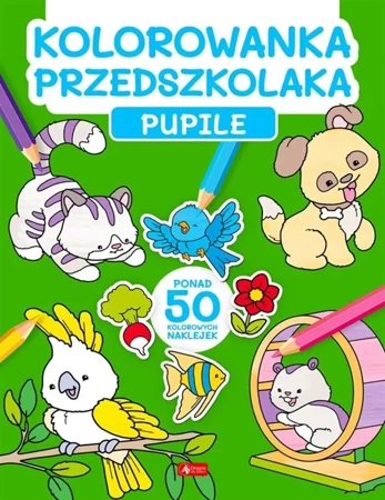 Kolorowanka przedszkolaka. Pupile - praca zbiorowa