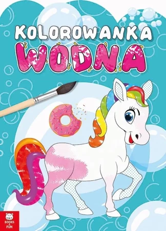 Kolorowanka wodna kucyki - praca zbiorowa