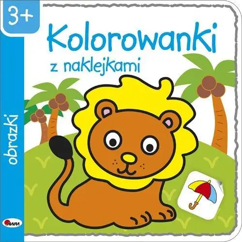 Kolorowanki z naklejkami. Obrazki - Piotr Kozera