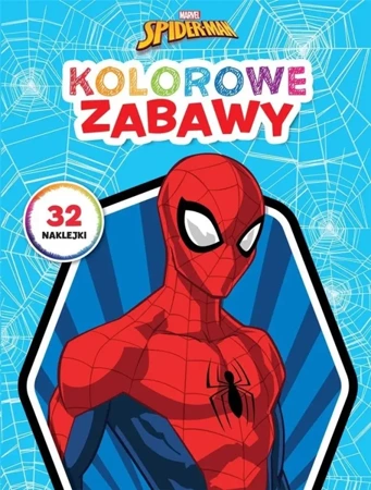 Kolorowe zabawy. Marvel Spider-Man - praca zbiorowa