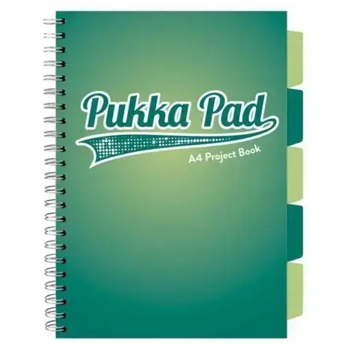 Kołozeszyt Pukka Pad A4 Project Book Dark Teal turkusowy - Pukka Pads