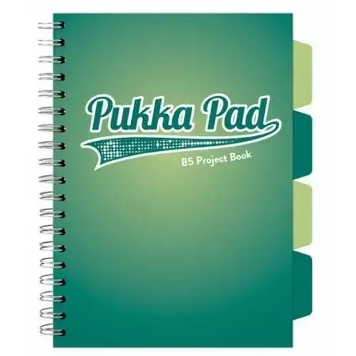 Kołozeszyt Pukka Pad B5 Project Book Dark Teal turkusowy - Pukka Pads