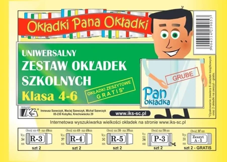 Komplet okładek kl.4-6 - IKS