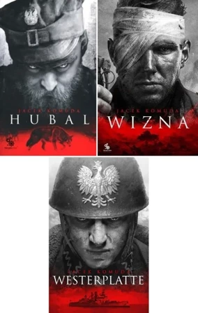 Komuda PAKIET Hubal + Wizna + Westerplatte - Jacek Komuda