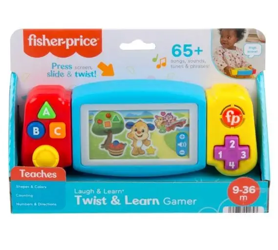 Konsola ABC Małego Gracza Ucz się i śmiej - Fisher Price