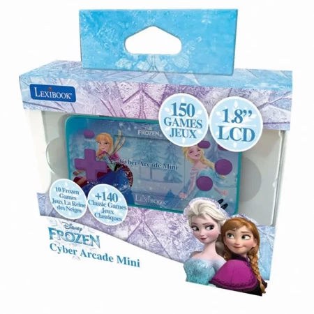 Konsola podręczna Cyber Arcade® Pocket Frozen - ekran 1,8'' 150 gier w tym. 10 z Frozen JL1895FZ